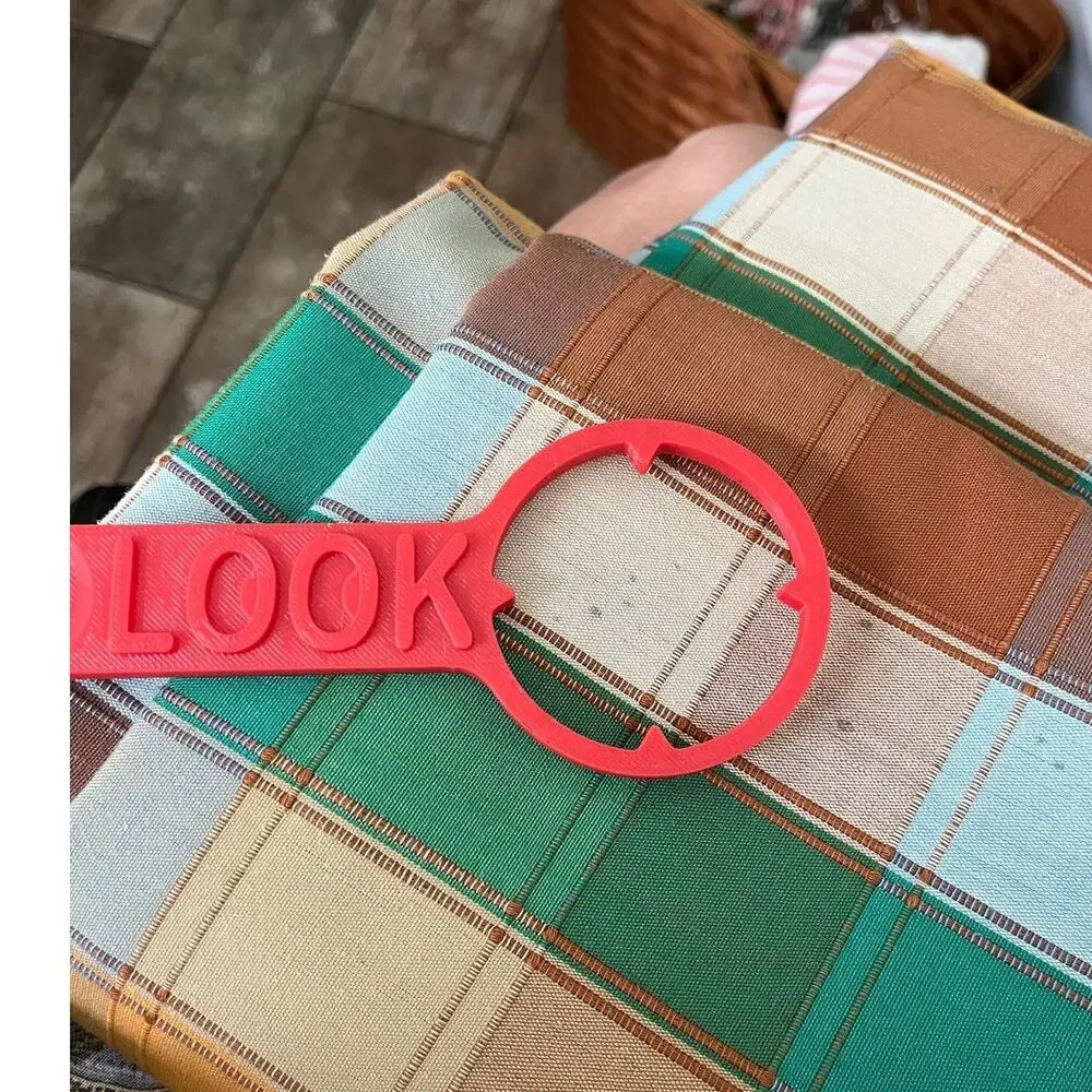 Vintage Perma Prest Tablecloth Fall Home Decor Table Cover Plaid Linen Retro 60s